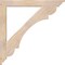 Ekena Millwork Olympic Traditional Smooth Bracket, Douglas Fir, 3 1/2"W x 36"D x 36"H BKT04X36X36OLY01SDF - alternate 4